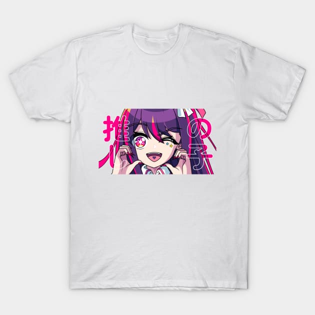 Oshi no Ko Anime T-Shirt by AwHM17